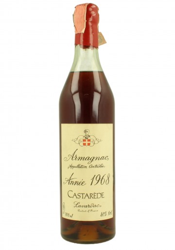 ARMAGNAC CASTAREDE 1968 BOTTLED IN THE 80'S 70 CL 40% LAVARDAC