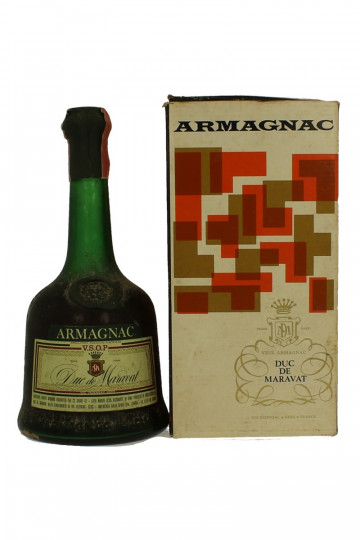 ARMAGNAC DUC DE MARAVAT  VSOP 70 CL 40% BOTTLED IN THE 70'S -80'S 