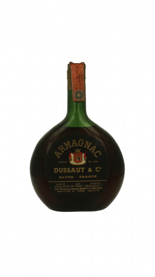 ARMAGNAC  Dussaut Bot 60/70's maybe 50's 75cl 40%