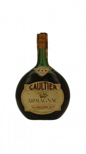 ARMAGNAC Gaultier 5 Years old Bot 60/70's maybe 50's 75cl 40%