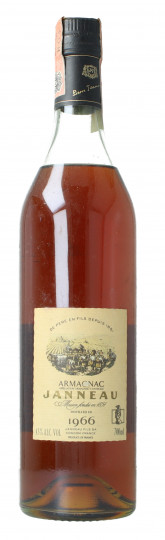 ARMAGNAC JANNEAU 1966 70cl 43% NO box