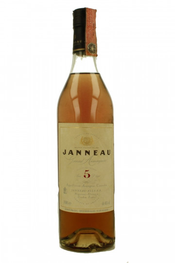 ARMAGNAC JANNEAU 5 Years Old - Bot.90's 70cl 40%