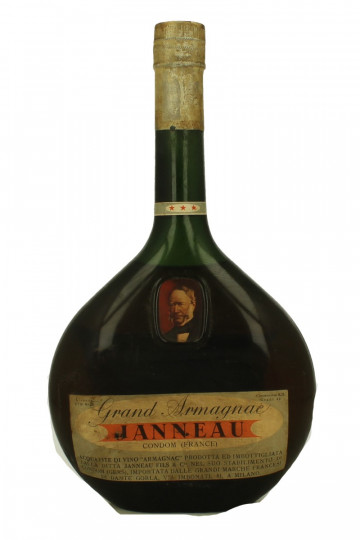 ARMAGNAC JANNEAU Bot 60/70's maybe 50's 75cl 40% No box