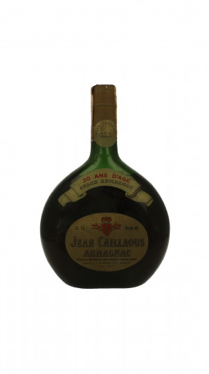 ARMAGNAC JEAN CAILLAOUS 20 Years Old Bot 60/70's 75cl 40%
