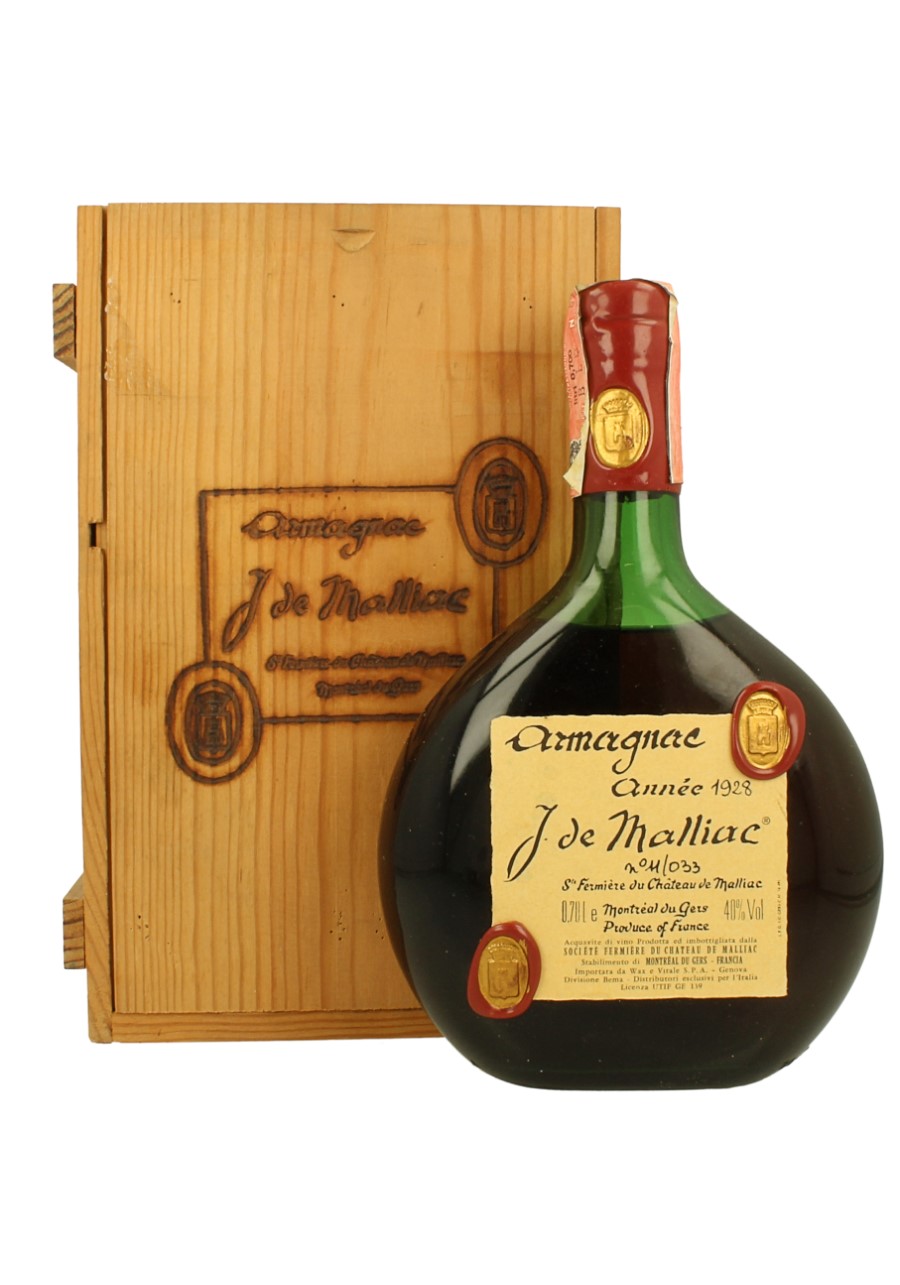ARMAGNAC MALLIAC 1928 70 CL 40 % - Products - Whisky Antique