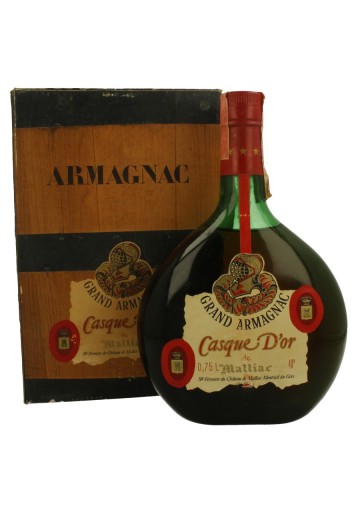 ARMAGNAC  MALLIAC  bot 60/70's  75cl 40% CASQUE D'OR