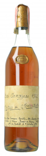 ARMAGNAC MARQUIS DE MONTESQUIOU 1962 1992 70cl 44.2% OB  -