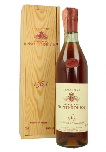 ARMAGNAC MARQUIS DE MONTESQUIOU 1965  1994  70 CL 46,4 %