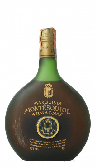 ARMAGNAC MARQUIS DE MONTESQUIOU bot 60/70's 70cl 40% Napoleon