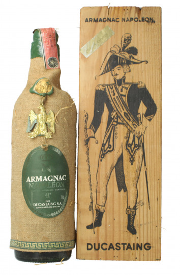 Armagnac Napoleon Ducastaing Bottled 1970 circa 75cl 41%