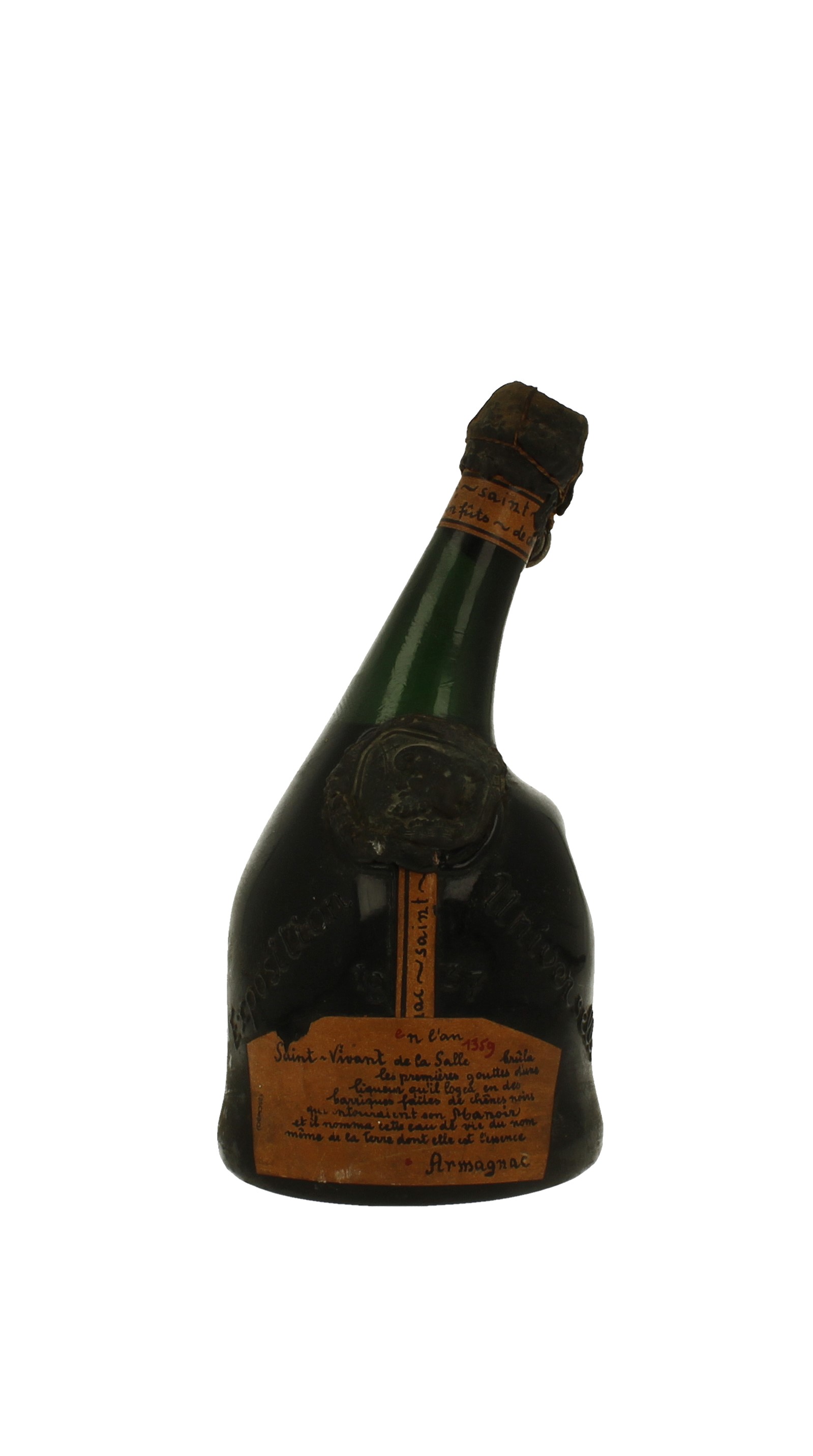 ARMAGNAC SAINT VIVANT DE LA SALLE 75cl Bot.1940/50's 40