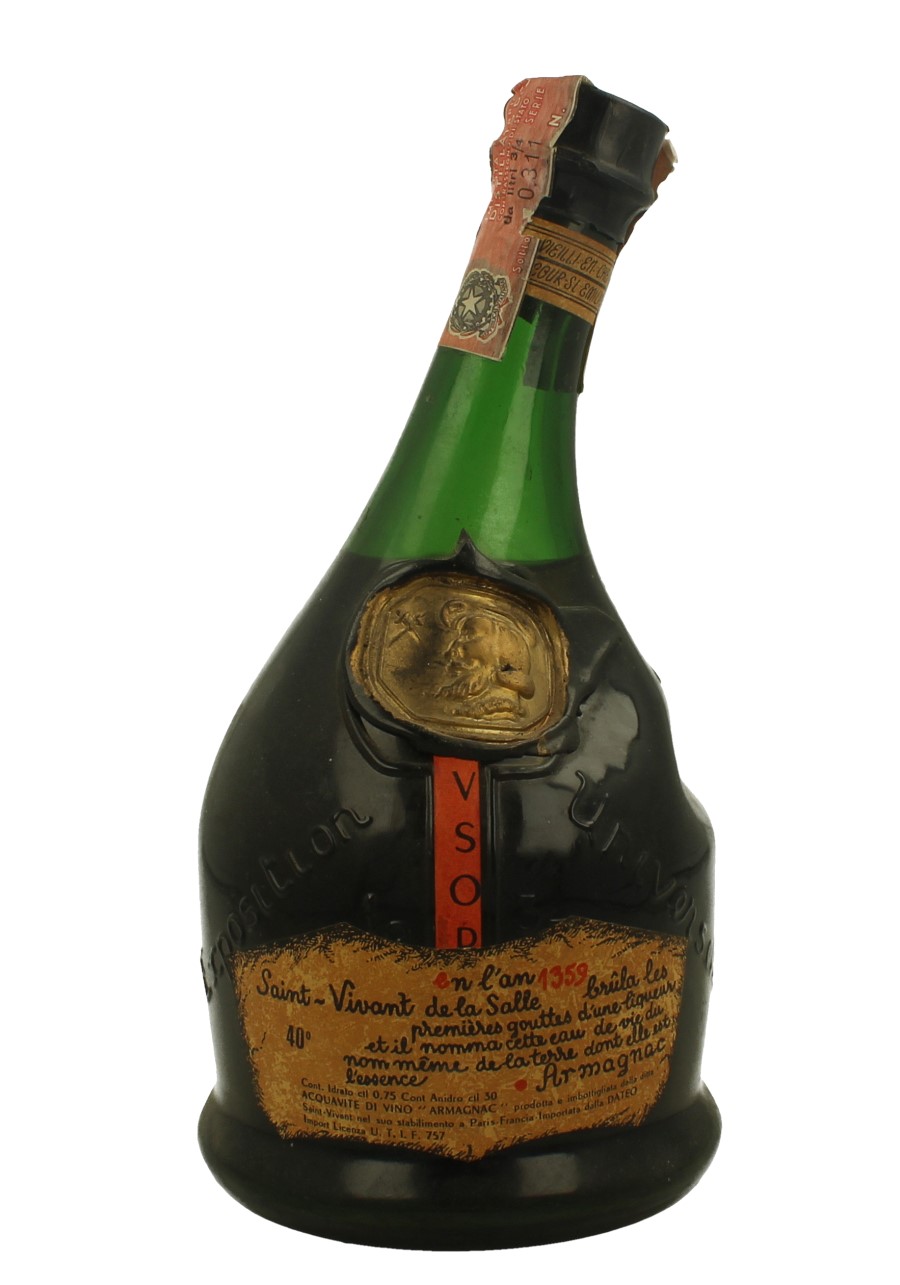 ARMAGNAC SAINT VIVANT VSOP bot 60/70's 70cl 40% - Products