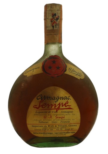 ARMAGNAC SEMPE 3 STARS bot 50/60's  75cl   40%