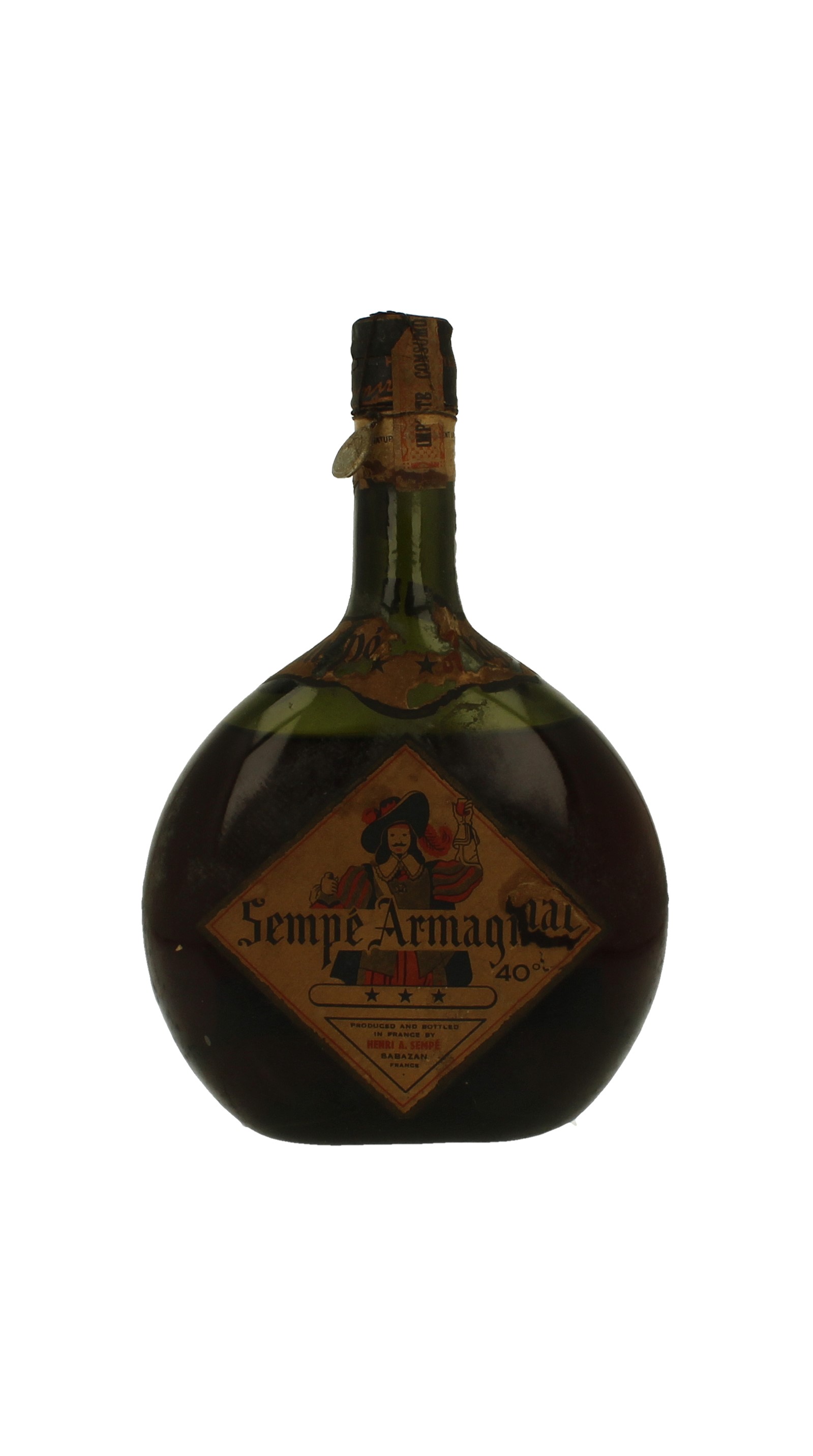 ARMAGNAC SEMPE Bot.1940's 75cl 40% - Products - Whisky Antique