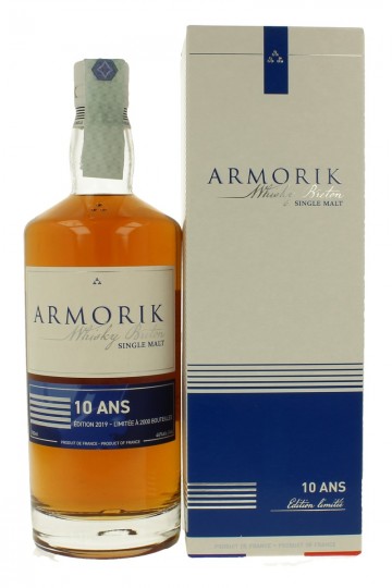 ARMORIK 10 years old 2009 2019 70cl 46% OB -Limited Edition