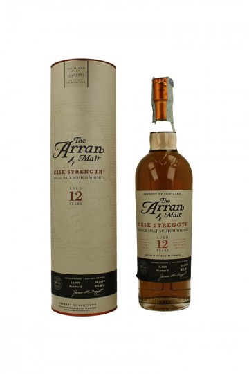 ARRAN 12 years old 2013 70cl 53.9% Ob- Cask strength  limited edition Number 3