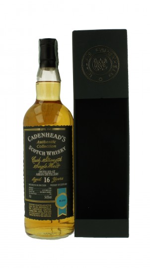 ARRAN 16 years old 1998 2014 70cl 54.8% Cadenhead's - Authentic Collection