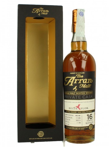 ARRAN 16yo 1996 2013 70cl 52.3% OB - for Beija Flor