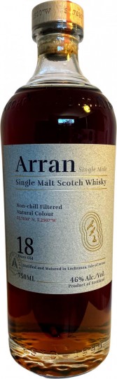 ARRAN 18 Years Old 70cl 46% OB  -2020 Edition