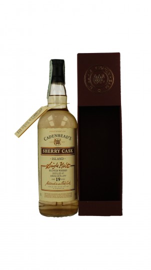 ARRAN 19 years old 1996 2016 70cl 54% Cadenhead's - SHERRY CASK