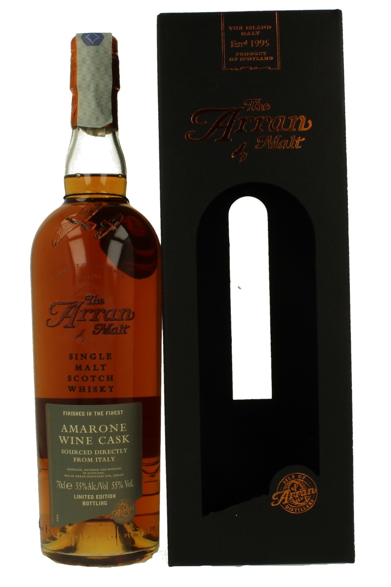 ARRAN 2007 70cl 55% Amarone wine cask - Products - Whisky