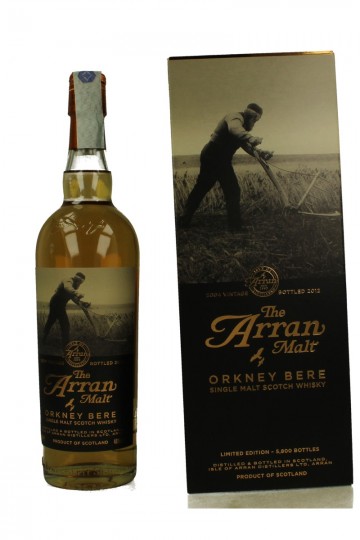 ARRAN 70cl 46% Orkney Bere Limited edition 5800 Bts