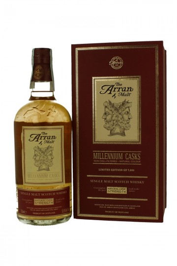 ARRAN 70cl 53.5% Millennium casks Limited edition