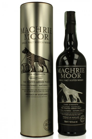 ARRAN 70cl 58.5% CASK STRENGTH Machire Moor 3th edition 2016-Peated