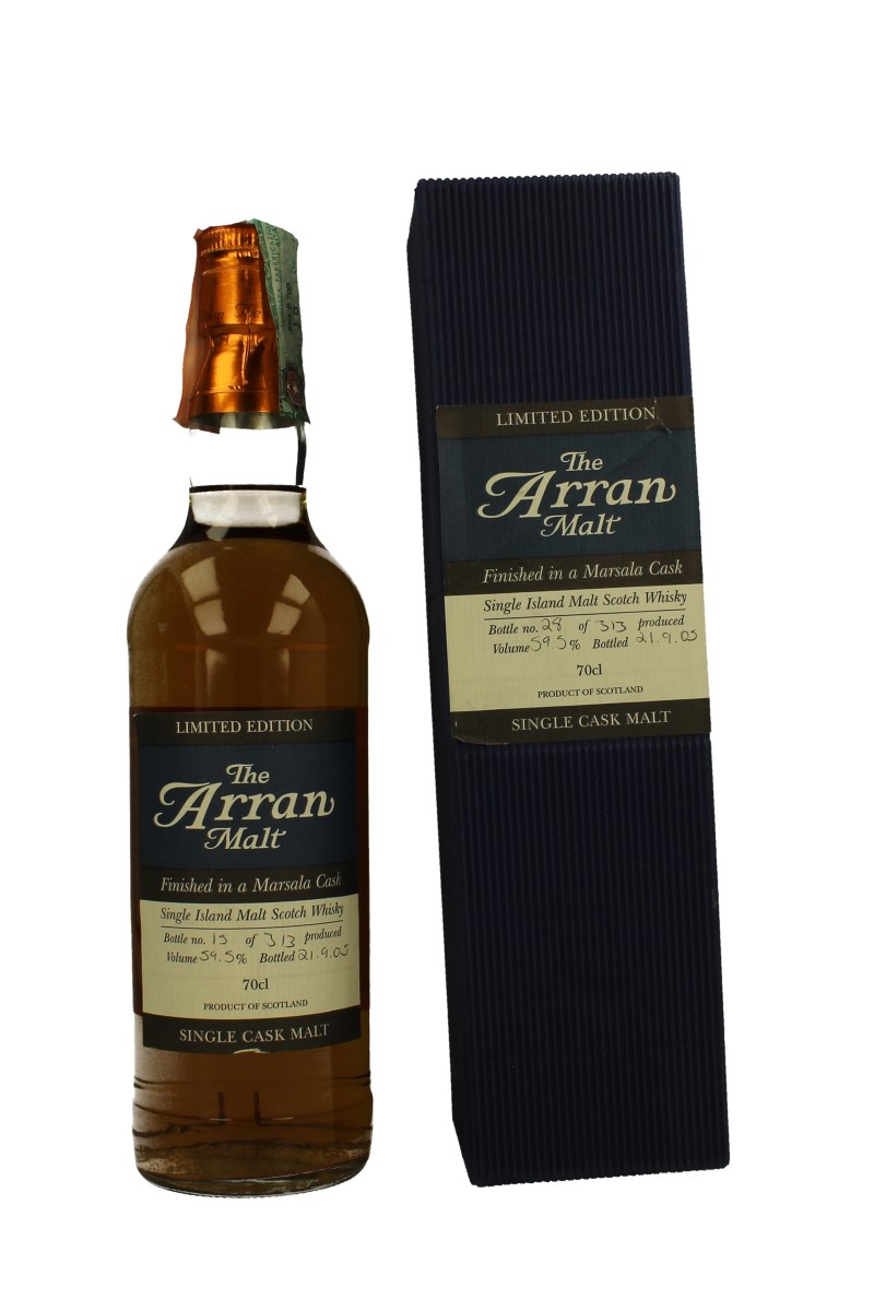 Marsala Cask Finish Limited Edition Arran Whisky 