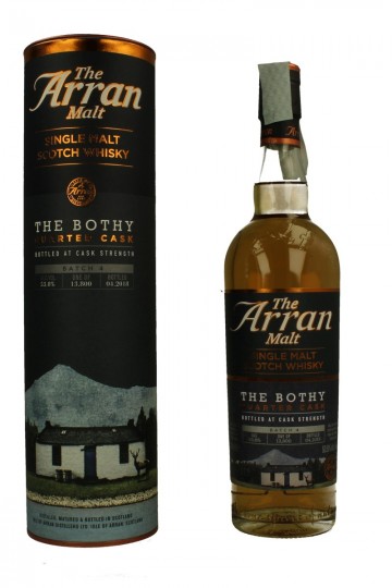 ARRAN bottled 2018 70cl 53.8% The Bothy Batch 4 Limited Edition-Quarter Cask