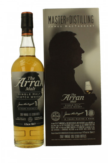 ARRAN  Distilling  Edition 2007 10 Year Old 70cl 54.2% LIMITED EDITION 2007