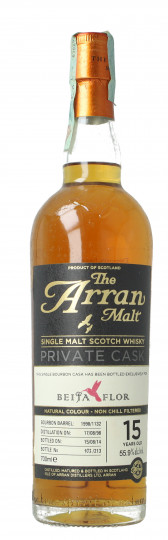 Arran Island  Scotch Whisky 15 year old 1998 2014 70cl 55.9% OB-Beija Flor Single Cask 1132