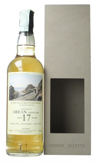 Arran Island  Scotch Whisky 17 year old 1996 2014 70cl 50% Hidden Spirits -