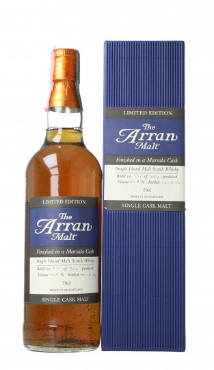Arran Island  Scotch Whisky 2004 70cl 59.9% OB-Marsala cask