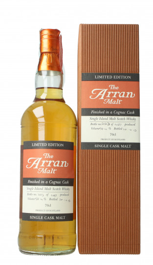 Arran Island  Scotch Whisky 2005 70cl 58.4% OB-cognac cask
