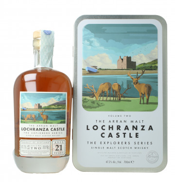 Arran Island  Scotch Whisky 21 year old 70cl 47.2% OB-Lochranza