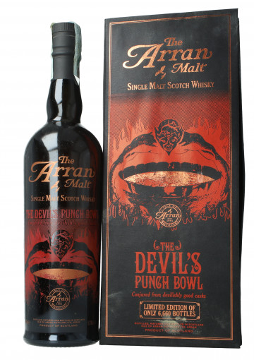 Arran Island  Scotch Whisky 70cl 53.1% OB-The devill II box not nice