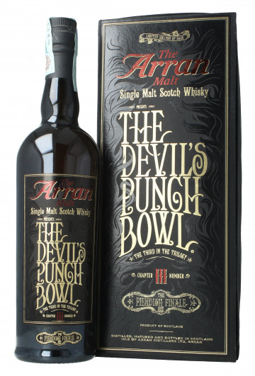 Arran Island  Scotch Whisky 70cl 53.4% OB-The devill III box not nice