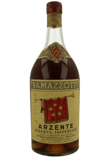 Arzente Ramazzotti Brandy Bot.1940/50's 100cl 43%
