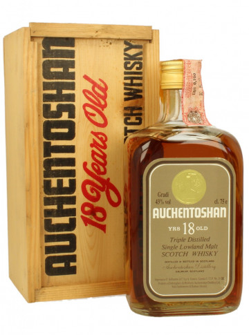 AUCHENTOSHAN 18yo Bot.80's 75cl 43% OB