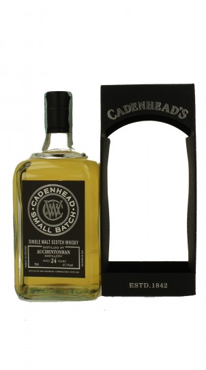 AUCHENTOSHAN 24 years old 1992 2016 70cl 41.1% Cadenhead's - Small Batch