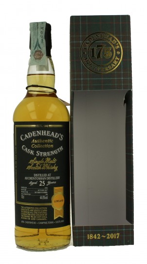 AUCHENTOSHAN 25 Years old 1992 2017 70cl 44.8% Cadenhead's - Authentic Collection