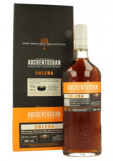 AUCHENTOSHAN Solera         70cl 48% OB -  finished in PX Sherry