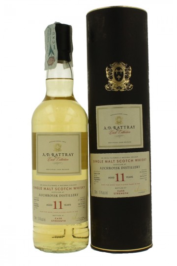 AUCHROISK 11 years old 2008 2019 70cl 57.4% A.D Rattray -