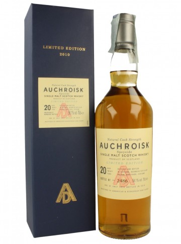 AUCHROISK  20yo Bot.2010 70cl 58.1% OB Special Release