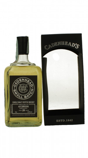 AUCHROISK 28 years old 1988 2016 70cl 42.8% Cadenhead's - Small Batch