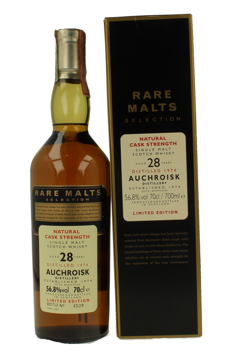 Auchroisk 28 Year Old Rare Malts Selection bottle