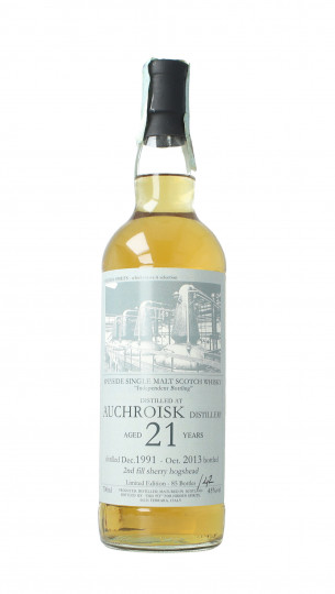 AUCHROISK Speyside Scotch Whisky 21 year old 1991 2013 70cl 45% OB  -