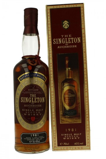 AUCHROISK The Singleton 1981 70cl 40%