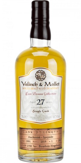 AUCHROSIK 27yo 1991 2019 70cl Valinch & Mallet